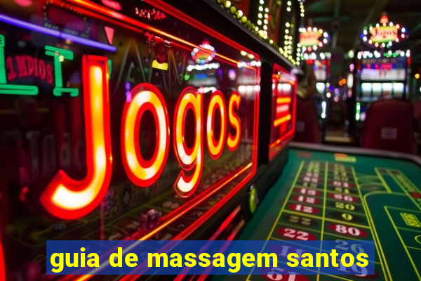 guia de massagem santos